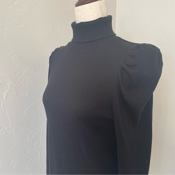 Veronica Beard Black Cedar Turtleneck Size M - Picture 4 of 11